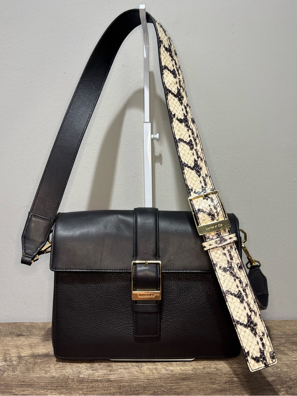 Louise et Cie Leather Shoulder Bag